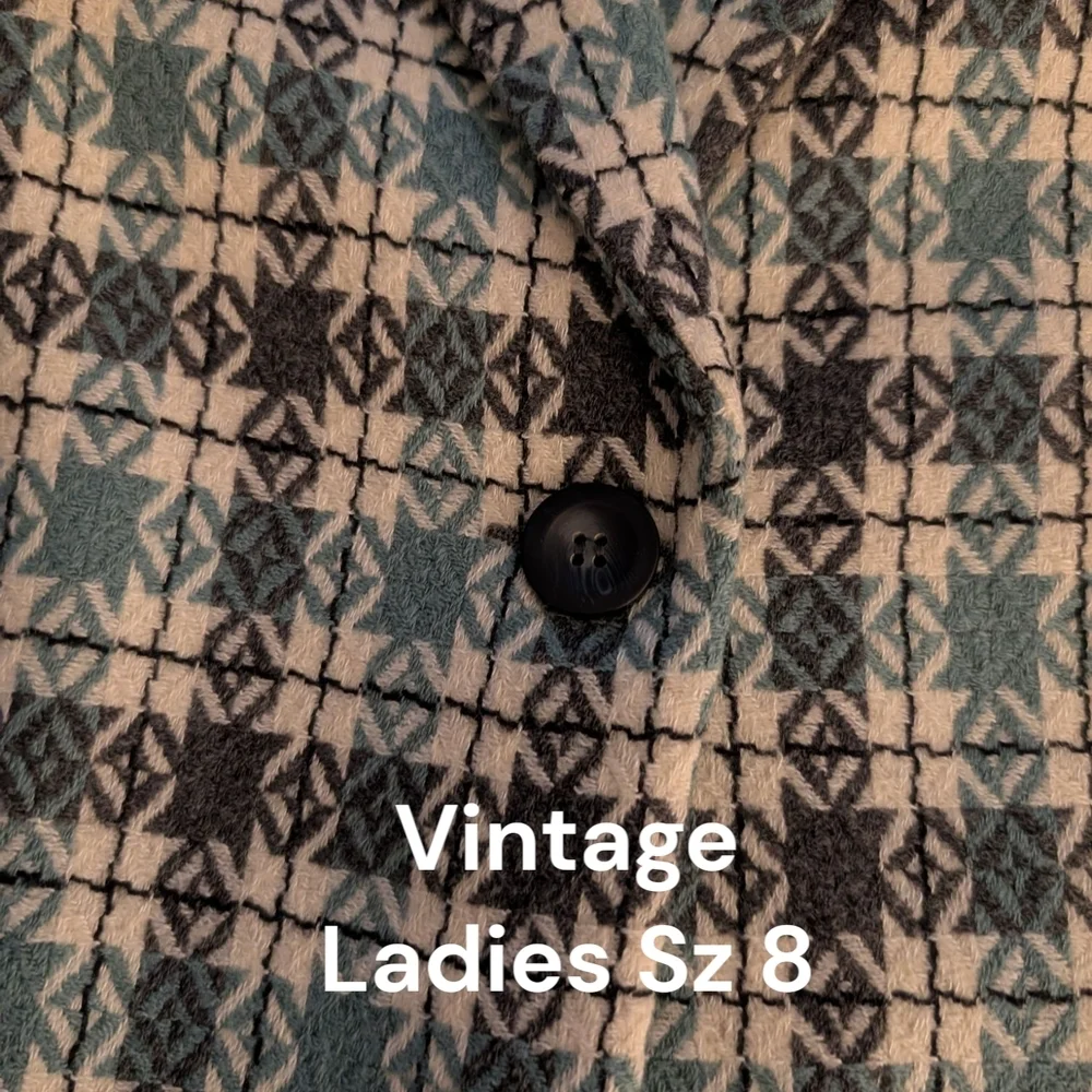 Pappagallo Blue and White Plaid Blazer - Picture 3 of 4